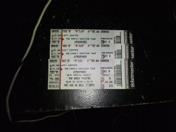 Atmosphere tickets! Awhh yeah!