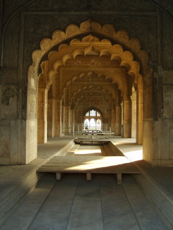 glasshalffullofmango:  1clickaway:  The Red Fort in New Delhi in Winter sunlight  i’ve been here! it’s so surreal! 