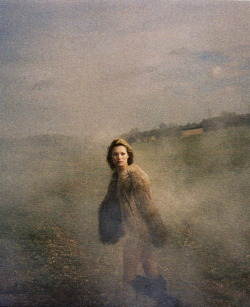 Kate Moss by Ryan McGinley in W