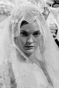 the bride at Elie Saab in Paris