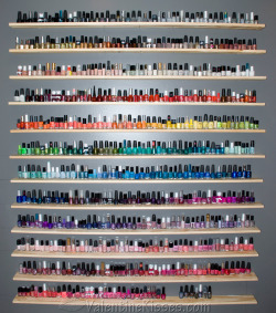 beauty-kween:  This is someones personal collection.  Wow.