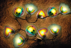 projectdoll:  Kelly, Mikaela, Spinney and I went to big lots and I found these amazing Lisa Frank string lights! :3 