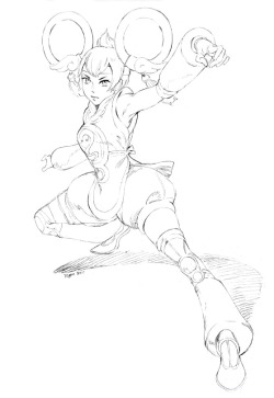 tsulala:  Art trade from Otakon with the very super nice and awesome Juri~ I drew Dragon Kid and she drew me Homu-tan~ &lt;3&lt;3&lt;3  