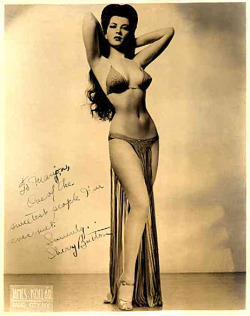 Sherry Britton Vintage promo photo signed: “To Marion, One of the sweetest people I&rsquo;ve ever met ..”