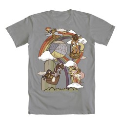 bluefactories:  fuckyeahfluttershy:  All I can think of is Bioshock Infinite, and I want it so badly (game and this shirt).  WHERE CAN I BUY THISAAAAAAA  I will buy this one day