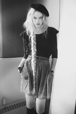 pussyviolencia:  Love this super long messy braid #pussyviolence 