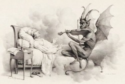 fuckyeahvalhalla:  “One night, in the year 1713 I dreamed I had made a pact with the devil for my soul. Everything went as I wished: my new servant anticipated my every desire. Among other things, I gave him my violin to see if he could play. How great
