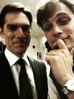 I &lt;3 BOTH OF THESE GUYS SO MUCH.  THOMAS GIBSON, YOU ARE TOO CUTE.  YOU&rsquo;RE UP THERE WITH GEORGE CLOONEY AND ALL THE OTHER OLD GUYS I WOULD DO.