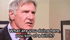 Harrison Ford settles a feud