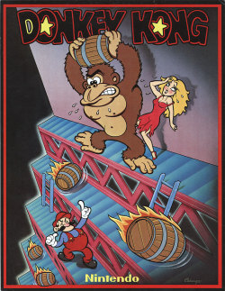gameandgraphics:  Donkey Kong flyer (Arcade, 1981). 