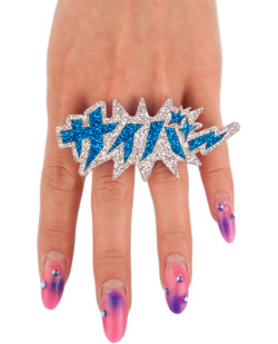 emilynoel:  I can’t even express how badly I’m lusting over this 6%dokidoki ring from Cyberdog! *_______* 