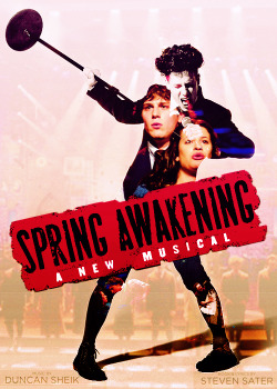 stiefels:  Poster Remake Meme ››Spring Awakening (asked by anonymous) 
