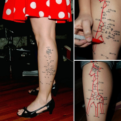 turn-it-off-like-a-lightswitch:  Lee Unkrich tweeted a photo of this lady’s awesome tattoo. I approve. 