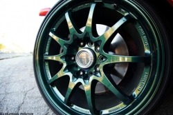 fuckyeahcargasm:  Specialty Featuring: Volks Racing Emerald Green CE28N rims