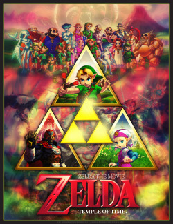 fuckyeahocarinaoftime:  Zelda The Movie Poster II by SoenkesAdventure 