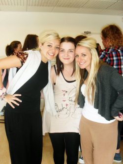 Me &amp; the two Kelseys in Manchester today&lt;3