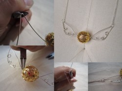makingjiggy:  The Golden Snitch necklace tutorial is up! Head on over to instructables to learn how to make your own! I’ve also got a few of these for sale up on etsy, if you’d like to buy one. You can do that here.  