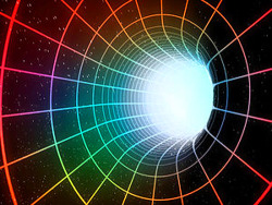  White Holes A white hole, in general relativity, is a hypothetical region of spacetime which cannot be entered from the outside, but from which matter and light may escape. In this sense it is the reverse of a black hole, which can be entered from the