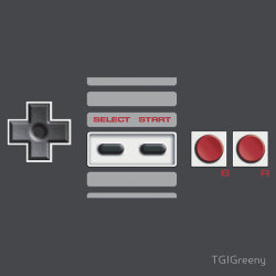 it8bit:  NES and SNES Controller  - by TGIGreeny Shirts available at redbubble for ว.94.  twitter || website || facebook 
