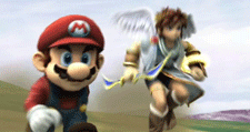 ampharos:  Mario &amp; Pit vs. Link &amp; Yoshi 