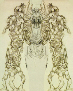 see-you-later-eluvator:  Concept art of Melchiah in Soul Reaver 