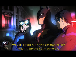 puffyramen:  Batman Voice | ©2011 Harseik 