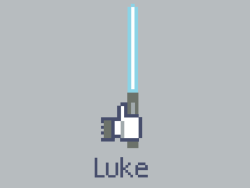 ianbrooks:  Luke by Nathan W. Pyle Shirt and wooting available at shirt.woot. Sadly, nobody Lukes the new blu-ray release. Artist: blogspot / facebook (via: Gamefreaks) 