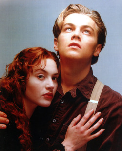 bohemea:  Kate Winslet &amp; Leonardo DiCaprio - Titanic promo shoot 