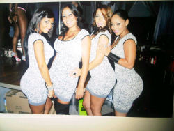 livefrombmore:  Tahiry &amp; Friends  And as phat as they all are, Tahiry simply cannot be fucked with in the ass department