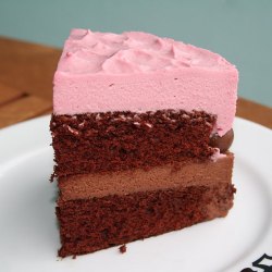 diet-killers:  (via pepsakoy: Dark Chocolate &amp; Raspberry White Chocolate Mousse Cake)   