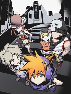 lynn-smiles:  The World Ends With You - Group Pic I never get tired of those awesome TWEWY artworks! :D  Because this makes me smile :)  