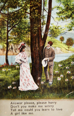vintagegal:  1900’s postcard 