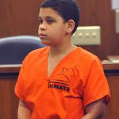 zombiemovies:harvestxvx: darkjez:  regazzadilupoinverno:  Cristian  Fernandez is only 12 years old. And if Florida prosecutor Angela Corey has her  way, he’ll never leave jail again. Cristian hasn’t  had an easy life. He’s the same age now as his