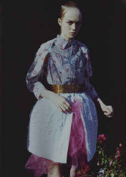 Siri Tollerod by Nick Haymes for i-D