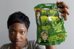 yahoonews:  Marijuana-shaped candy has parents and city officials upset. They say it’s promoting pot to kids. The president of the company that distributes the candy says it’s just helping the case for legalization. More on the “Ring Pots” controversy: