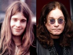 rock stars then and now