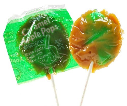 Skittles lollipops