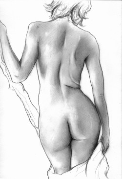 pidgelminiartist:  Yet another practice with figure drawing, using photos from mjranum-stock this time, who I think is also the photographer for ArstyPoses. I’m hoping this practice has made me a bit more prepared for life drawing classes tomorrow,