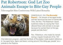 sadwich:  1rubyblue1:    “God allowed these wild animals to escape because he wanted them to find gay people and bite them.” “…escaped lions, tigers and bears running around Ohio biting gay people”   i dont even