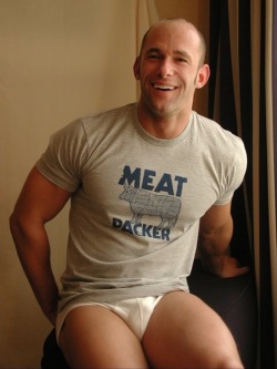 nicebriefs:  Dawson In Meat Packer T-Shirt 