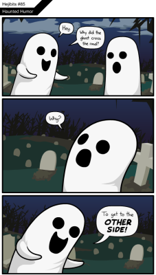 hazel-willow78:  someone-somewheree:  gen-tan:  xeduo:  welcome-foolishmortals:  This is going on my tumblr again.  every october and some of the months in-between  I get it…  when the one ghost turns his head AWW HAHABAHABH&lt;3  fangirling ghosts