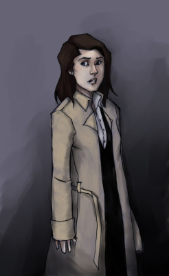Female Castiel. Not completely happy with it, but it&rsquo;s good to get something &ldquo;complete&rdquo; out before I tackle all the other art I&rsquo;m supposed to be doing.
