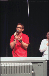 captain-crieff:  Mark Pellegrino sang Big Balls at Dick and Matt’s Karaoke Party friday night at Chicon.  I was right up front and got it all on video! 
