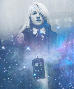 formerlygraciouswings-blog:     Anywhere you want. Any time you want.  #I like to think that Luna traveled with the Doctor for years. She was his best friend; patient and wise, she always knew what to say or when not to say a word. She didn’t run in