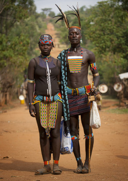 travelingcolors:  Bana couple  - Key Afer Ethiopia by Eric Lafforgue on Flickr.
