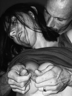 I LOVE this feeling, being manhandled, and roughed up. I love my nipples to be squeezed, pinched, pulled, smacked, and twisted.