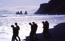 xylophobia:  Marching into the ocean? Iceland (by palli gestur)