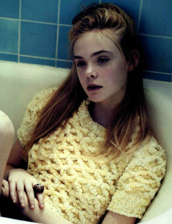  Elle Fanning photographed by Mason Poole 