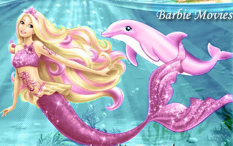 Barbie mermaid coloring pages printable