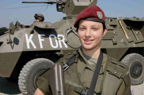 Military women of the world